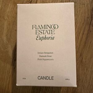 Flamingo Estate Euphoria candle NWOT